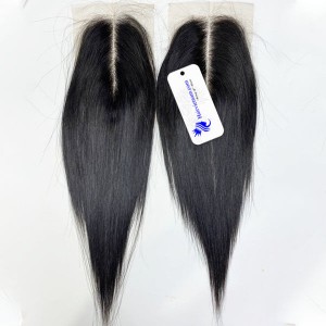 Human Hair Closure 2x6 Midle Part